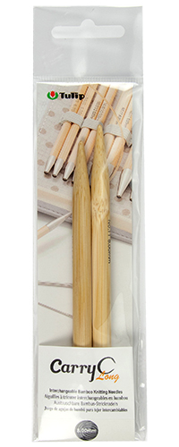 Tulip - CarryC Long Interchangeable Bamboo Knitting Needles (2 pcs) : 8.00mm