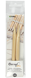 Tulip - CarryC Long Interchangeable Bamboo Knitting Needles (2 pcs) : 9.00mm