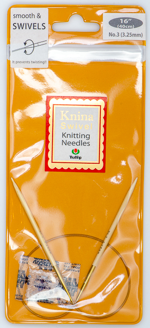 Tulip - 40cm Knina Circular Knitting Needles (1 pc) : Size 3 (3.25mm)
