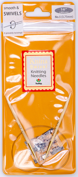 Tulip - 40cm Knina Circular Knitting Needles (1 pc) : Size 5 (3.75mm)