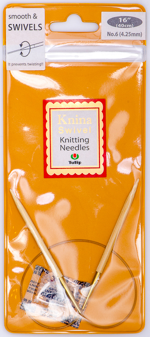 Tulip - 40cm Knina Circular Knitting Needles (1 pc) : Size 6 (4.25mm)