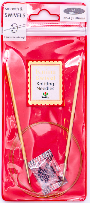 Tulip - 80cm Knina Circular Knitting Needles (1 pc) : Size 4 (3.50mm)