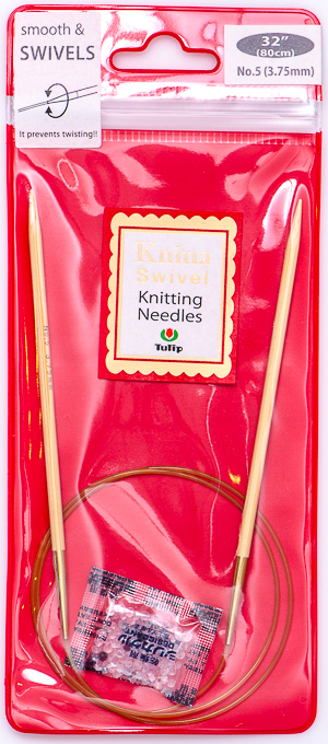 Tulip - 80cm Knina Circular Knitting Needles (1 pc) : Size 5 (3.75mm)