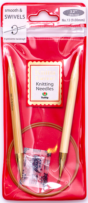 Tulip - 80cm Knina Circular Knitting Needles (1 pc) : Size 13 (9.00mm)