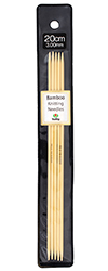 Tulip - 8" (20cm) Bamboo Knitting Needles (5 pcs) : 3.00mm