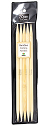 Tulip - 8" (20cm) Bamboo Knitting Needles (5 pcs) : 7.00mm