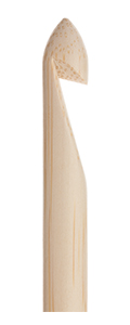 Tulip - 15cm Bamboo Crochet Hook : 12.00mm