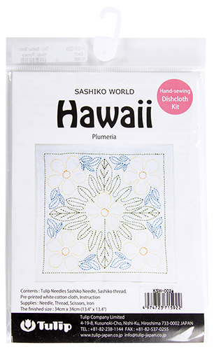 Tulip - Sashiko World Hawaii : Plumeria