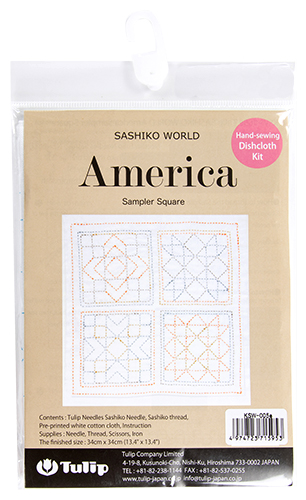 Tulip - Sashiko World America : Sampler Square