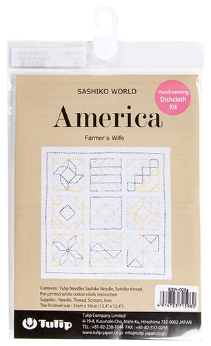 Tulip - Sashiko World America : Farmer's Wife