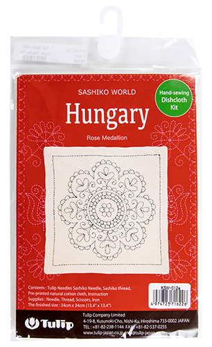 Tulip - Sashiko World Hungary : Rose Medallion