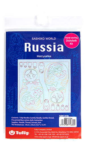 Tulip - Sashiko World Russia : Matryoshka