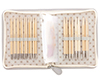 Tulip - CarryC Long Interchangeable Bamboo Knitting Needle Set : Gray