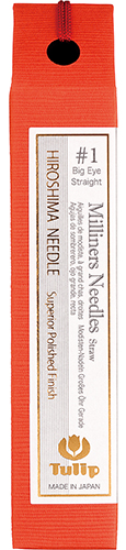 Tulip - Milliners Needles (4 pcs) : Big Eye Straight #1